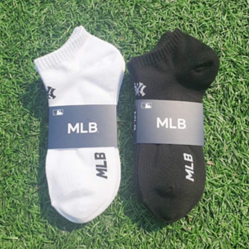 MLB 남성용 바닥로고 스니커즈 5족 MLB2902BK