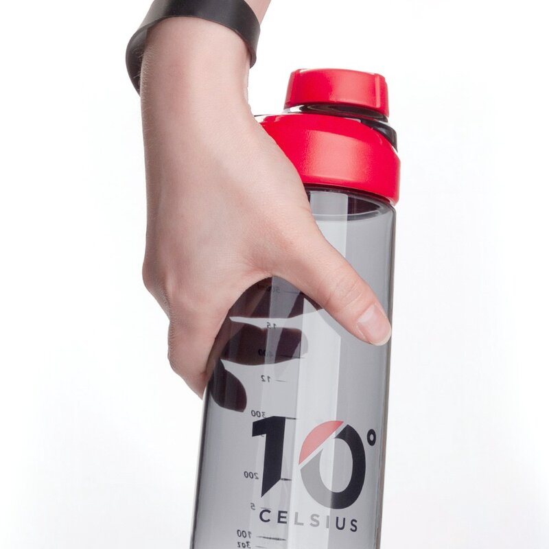 10도씨 트라이탄 스트랩 워터보틀, 그린스트랩, 670ml, 1개