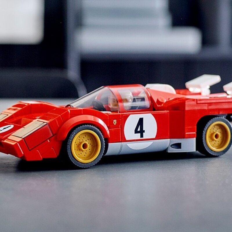 레고 스피드챔피언 1970 Ferrari 512 M 76906, 혼합 색상, 1개