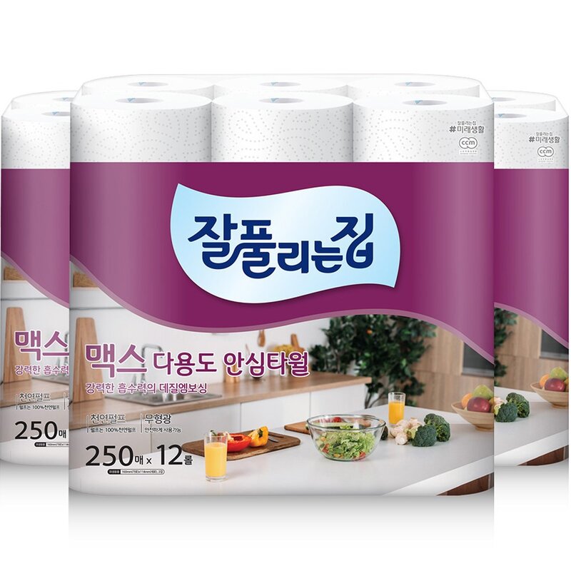 잘풀리는집 맥스 다용도 키친타올