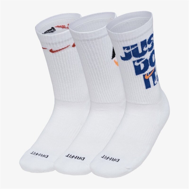 [국내매장] [당일발송] 나이키 NIKE 에브리데이 플러스 성인공용 쿠션 크루 삭스 3켤레 DH3822-902