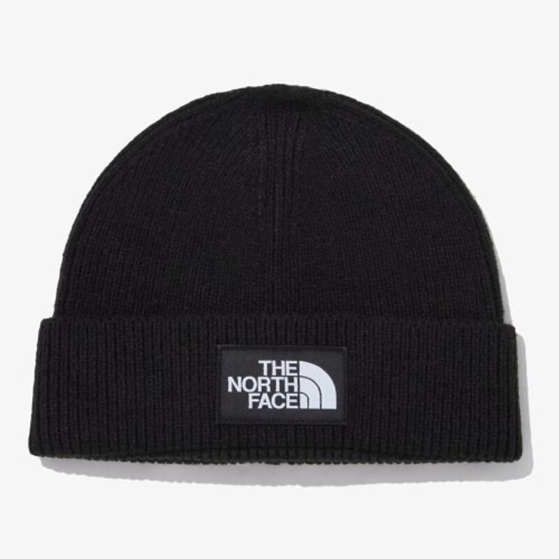 노스페이스 THE NORTH FACE NE3BP52A 빅 로고 비니, BLACK