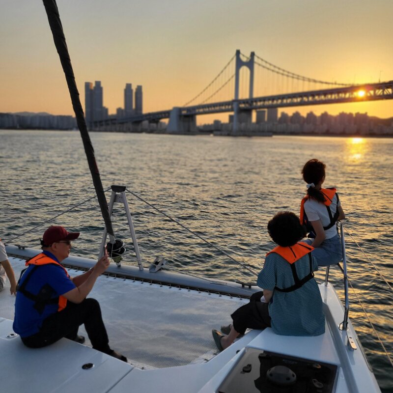 부산요트투어 해운대 광안리 더베이101 평일 퍼블릭투어 요트데이트