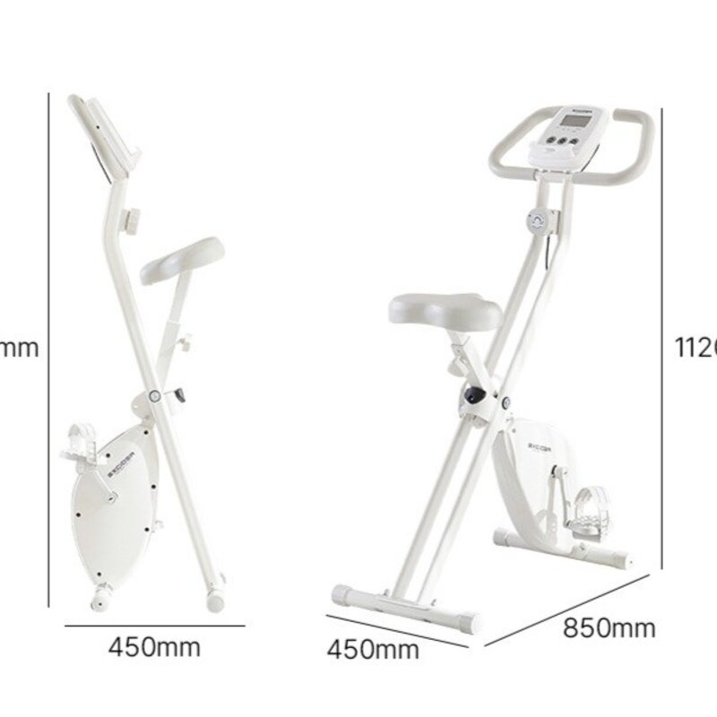 엑사이더 리얼 게임 접이식 실내자전거 즈위프트, CF1000Z, 화이트