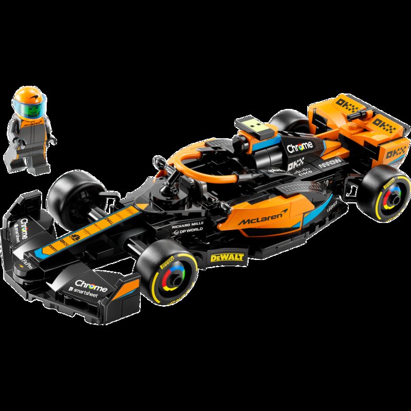 레고 스피드챔피언 76919 2023 McLaren Formula 1 레이스카, 혼합 색상, 1개