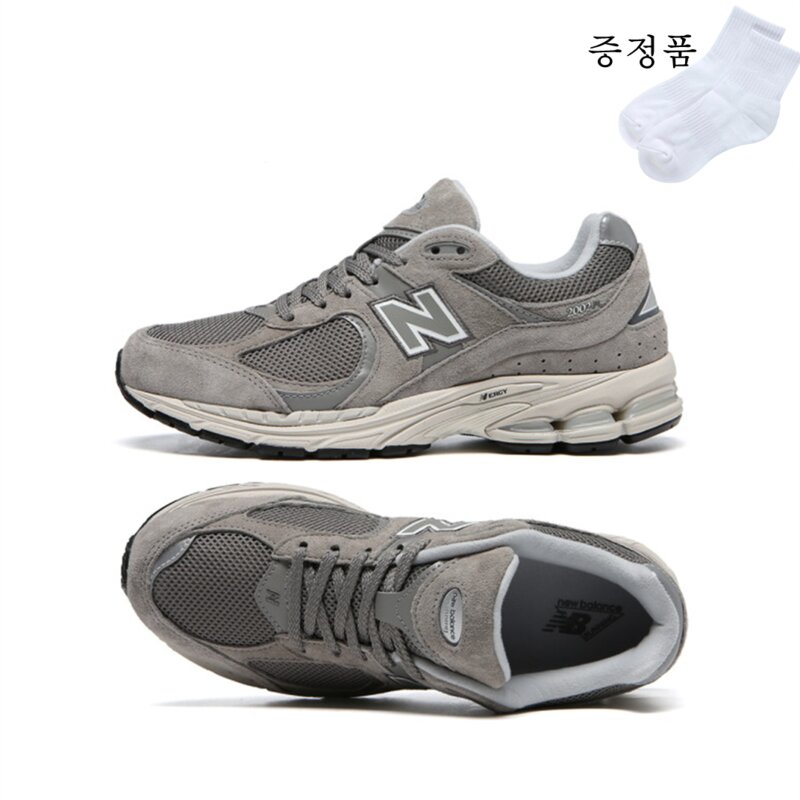 [뉴발란스] 그레이 남여공용 그레이 new balance2002+양말