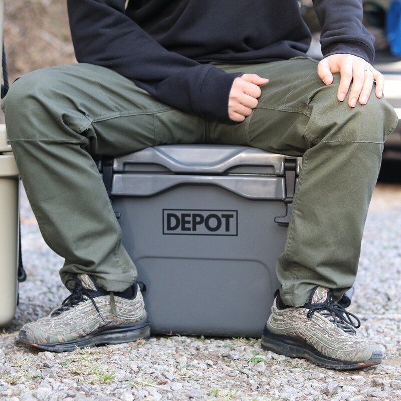 DEPOT 하드 쿨러, 35L, 탄