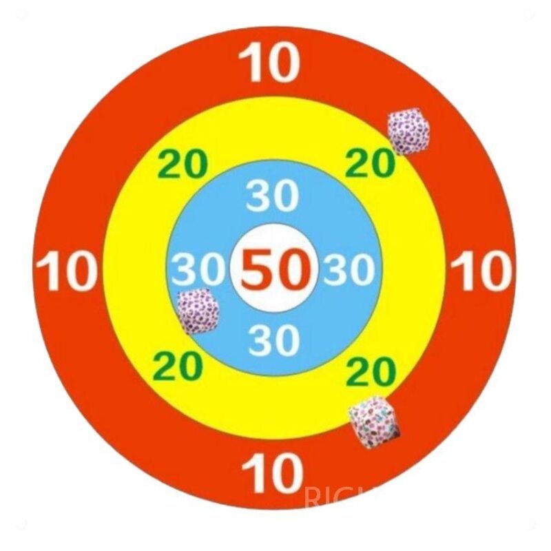 신발 던지기 점수판 과녁판 게임 과녁 컬링 도구 천, 콩주머니 별도구매 문의주세요