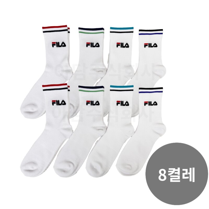 휠라 FILA 성인 남성 중목 운동 양말 골프 데일리