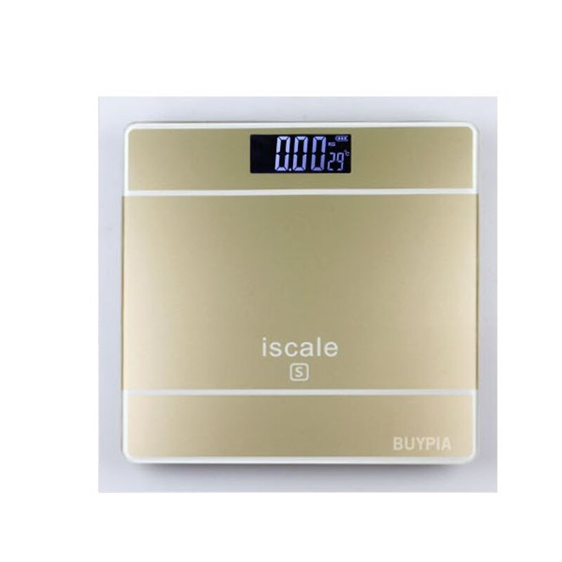 ISCALE 체중계 (5mm강화유리 백라이트LCD), (컬러:핑크), 아이스케일 체중계