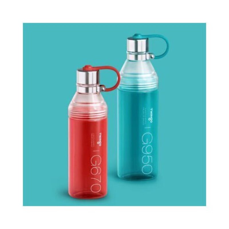 트윙고 스포츠 보틀 아이스블루 코랄핑크, 2번.아이스블루950ml, 1개