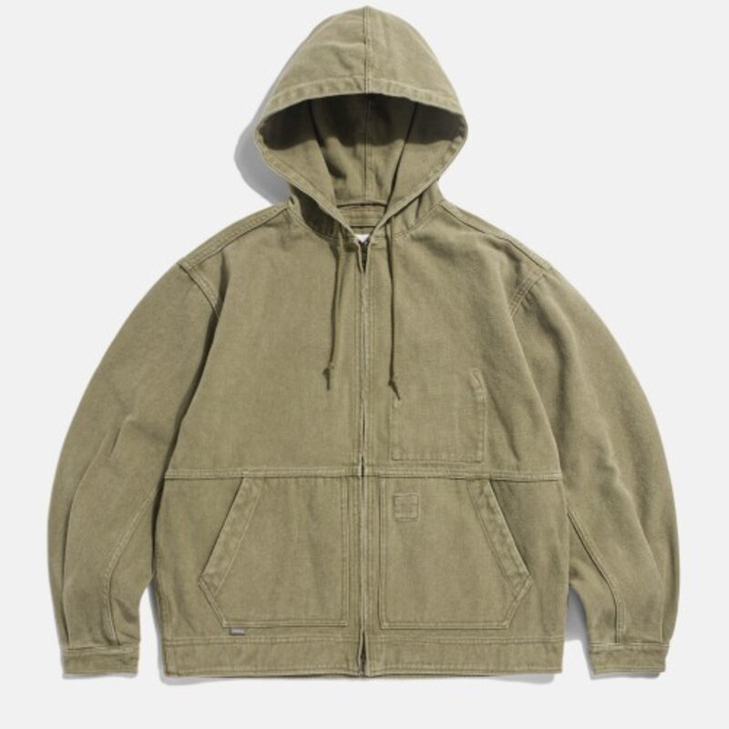 에스피오나지 ESPIONAGE Ray Canvas Work Parka Khaki Beige