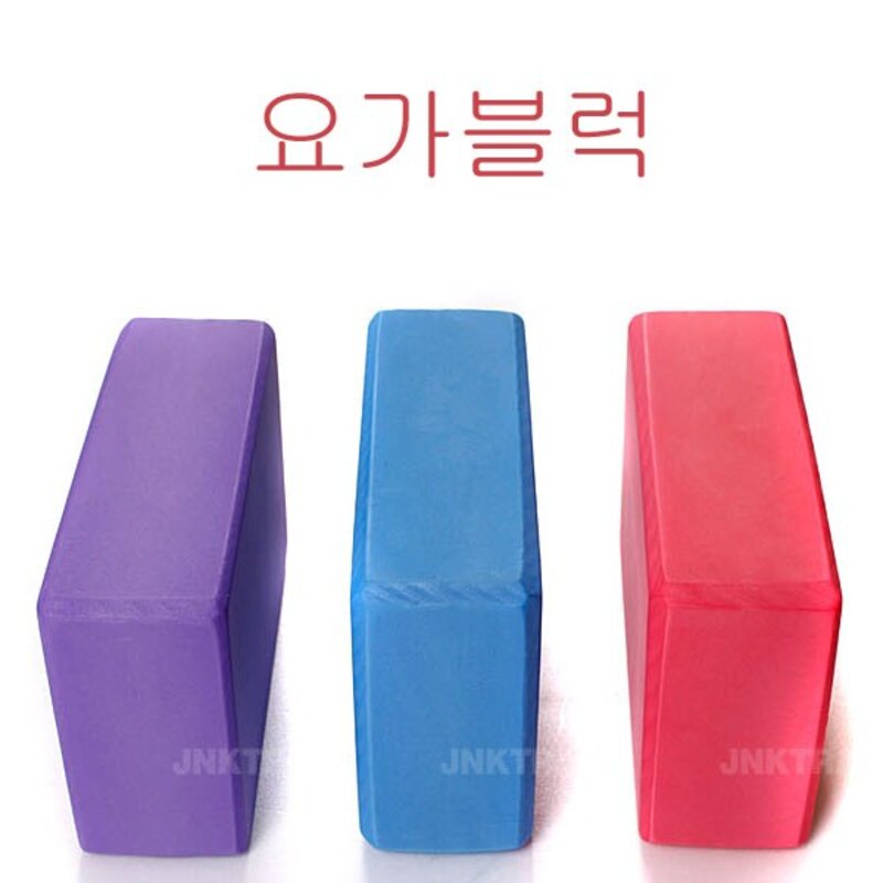 요가블럭 요가자세 교정도움 용품, 요가블럭(색상:분홍), 1개