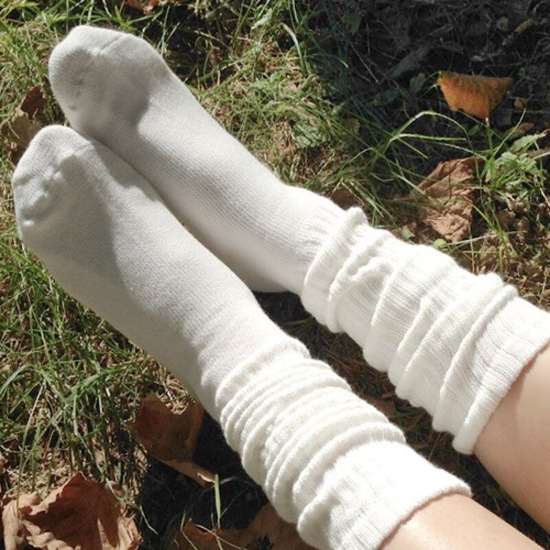 착한새 긴 롱 골지 도톰 겨울양말 니삭스 여성여자패션 마델 삭스socks