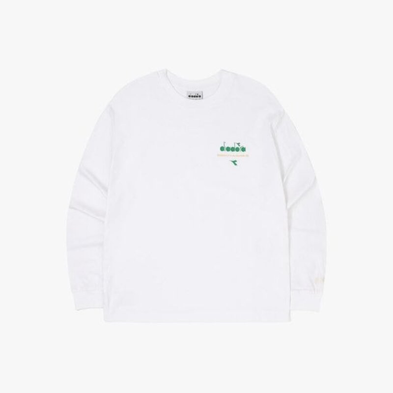 디아도라 에센셜 이지 긴팔티셔츠 OFF WHITE