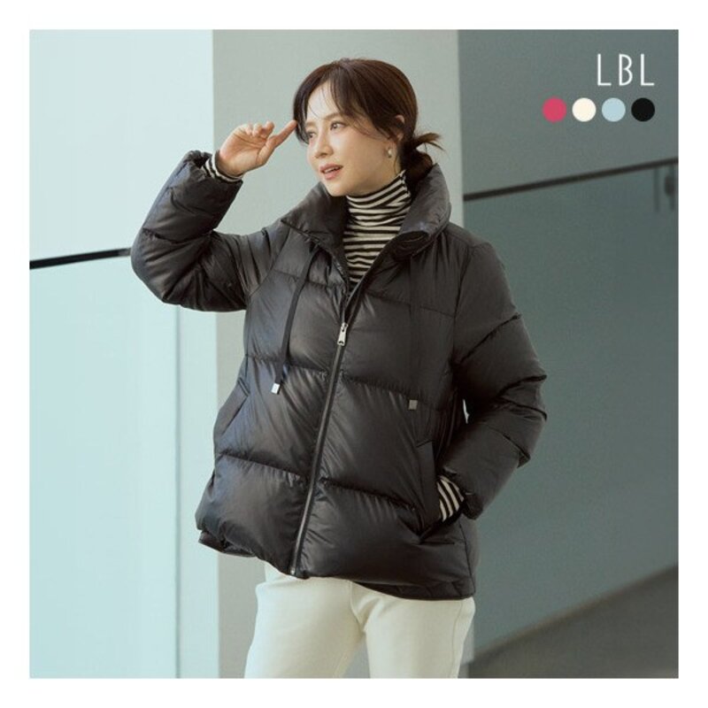 LBL 24FW 유러피안 헝가리구스 GLOSSY 쇼트 다운